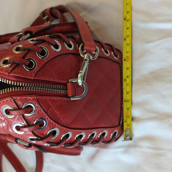 MICHAEL Michael Kors Red Quilted Speedy Bag - Picture 7 of 7